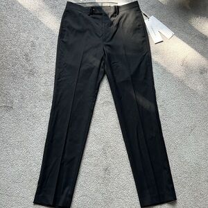 Calvin Klein Mens Black Dress Pants
